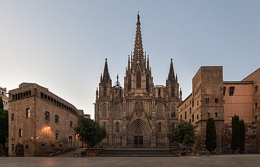 Catedral de la Santa Cruzy Santa Eulalia Barcelona, España